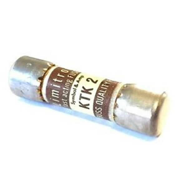 Cooper Bussmann BP/KTK-2 2A KTK Fast Acting Fuse Quantity 5 Cooper Bussmann BP/KTK-2 2A KTK Fast Acting Fuse Quantity 5